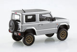 Aoshima 1/32 SNAP Suzuki Jimny Custom Wheel (Silky Silver Metallic) Kit - Hobbytech Toys