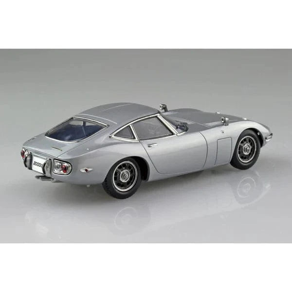 Aoshima 1/32 Snap Toyota 2000GT (Sander Silver Metalic) Plastic Model Kit