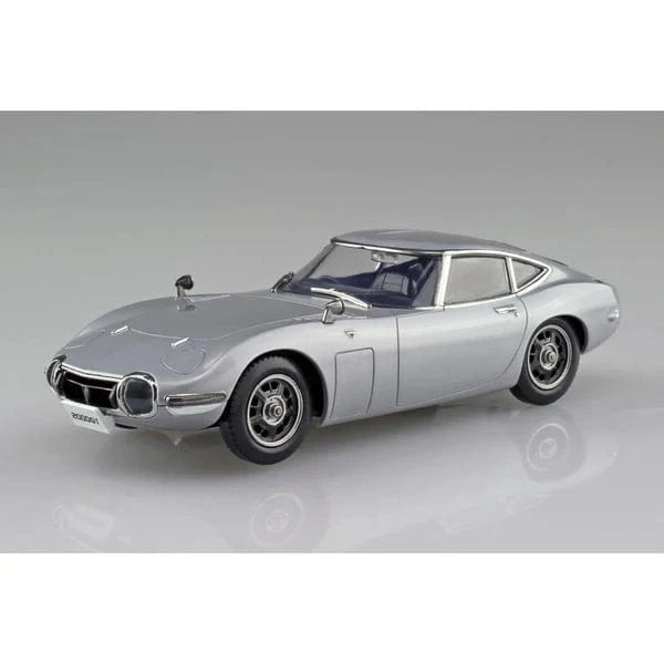 Aoshima 1/32 Snap Toyota 2000GT (Sander Silver Metalic) Plastic Model Kit