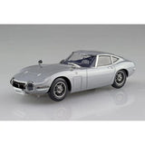 Aoshima 1/32 Snap Toyota 2000GT (Sander Silver Metalic) Plastic Model Kit
