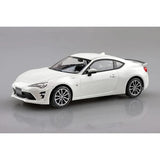 Aoshima 1/32 Snap Toyota 86 (Crystal White Pearl) Plastic Model Kit