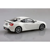 Aoshima 1/32 Snap Toyota 86 (Crystal White Pearl) Plastic Model Kit