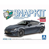 Aoshima 1/32 Snap Toyota 86 (Dark Gray Metallic) Plastic Model Kit