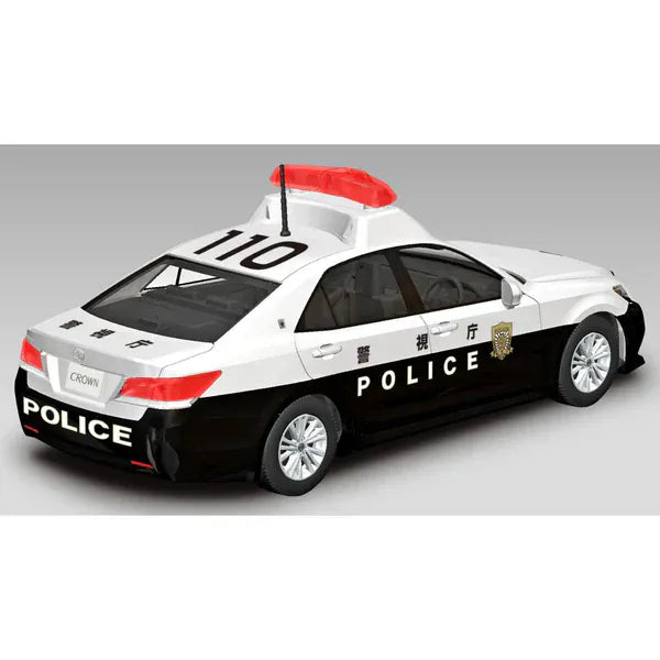 Aoshima 1/32 SNAP Toyota Crown Patrol Car Model Kit