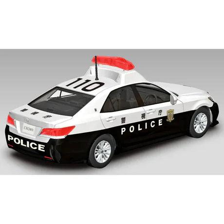 Aoshima 1/32 SNAP Toyota Crown Patrol Car Model Kit