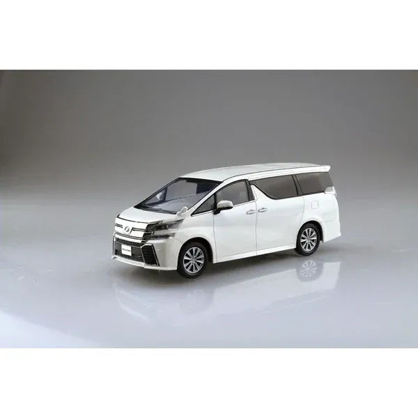 Aoshima 1/32 SNAP Toyota Vellfire (White Pearl Crystal Shine) Model Kit