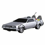 Aoshima 1/43 Pullback Back To The Future From Part I Timemachine Plastic Model Kit [005475]