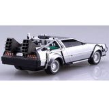Aoshima 1/43 Pullback Back To The Future From Part II Timemachine Plastic Model Kit [005476]