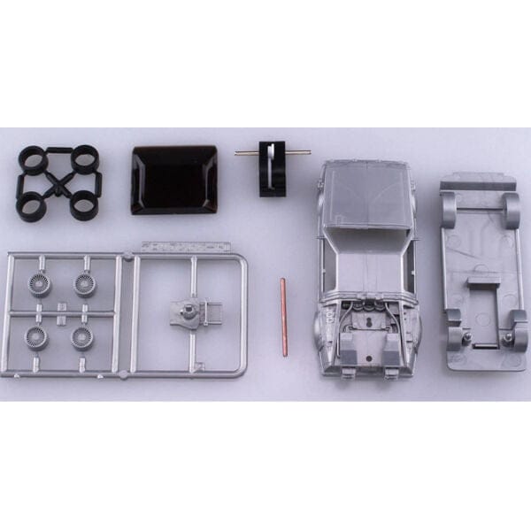 Aoshima 1/43 Pullback Back To The Future From Part II Timemachine Plastic Model Kit [005476]