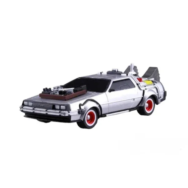 Aoshima 1/43 Pullback Back To The Future From Part III Timemachine Plastic Model Kit [005477]