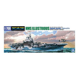 Aoshima 1/700 British Aircraft Carrier Illustrious Plastic Model Kit