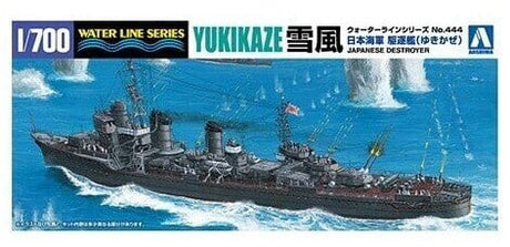 Aoshima 1/700 Japanese Navy Destroyer Yukikaze Plastic Model Kit - Hobbytech Toys