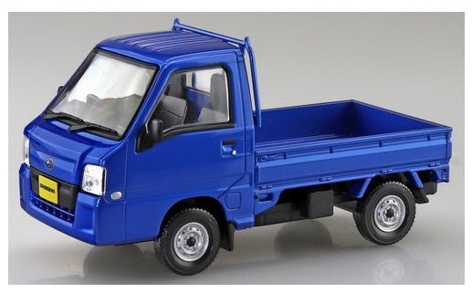 Aoshima 1/32 Snap Subaru Sambar Truck (WR Blue Limited) Plastic Model Kit - Hobbytech Toys