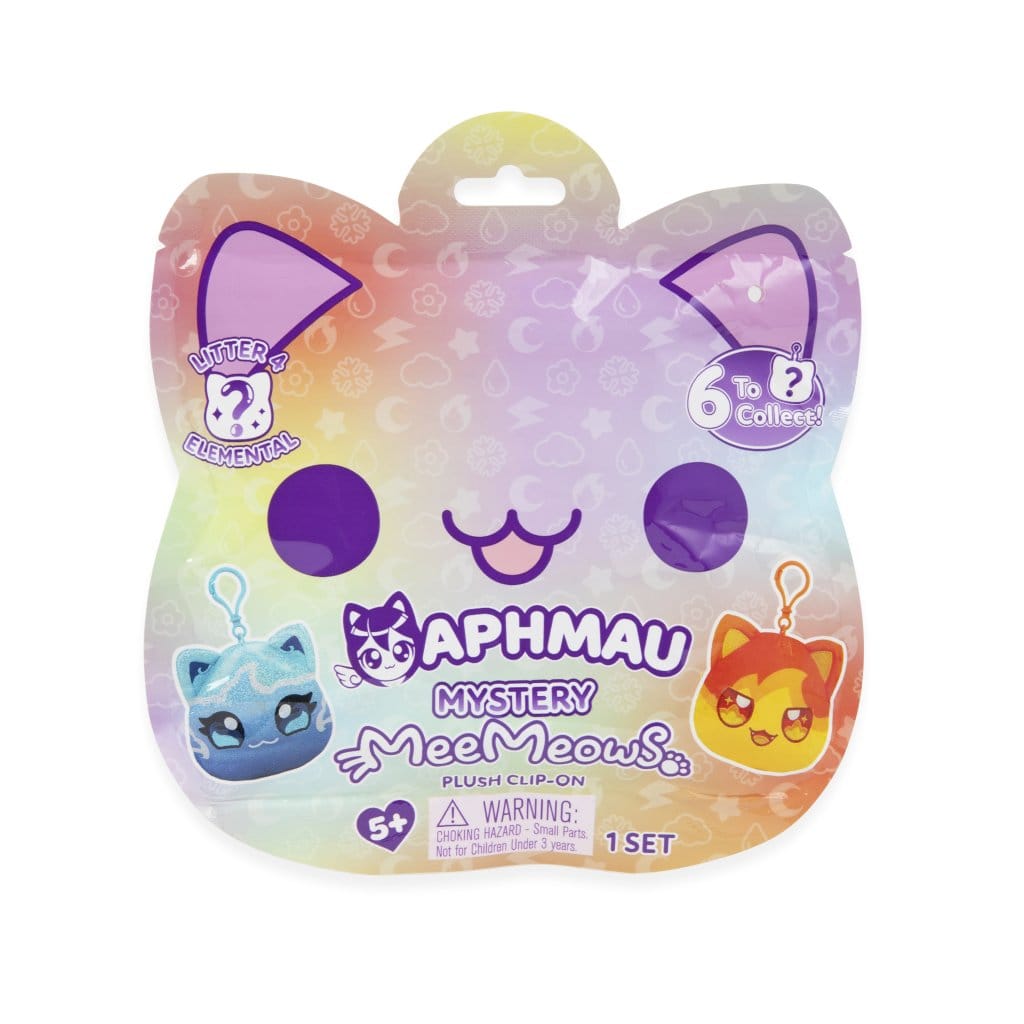 Aphmau Mystery MeeMeow Catface Plush Clip-Ons- Series 4 - Assorted (1)