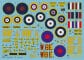 Arma Hobby 40015 Hurricane Mk I decal and marking options