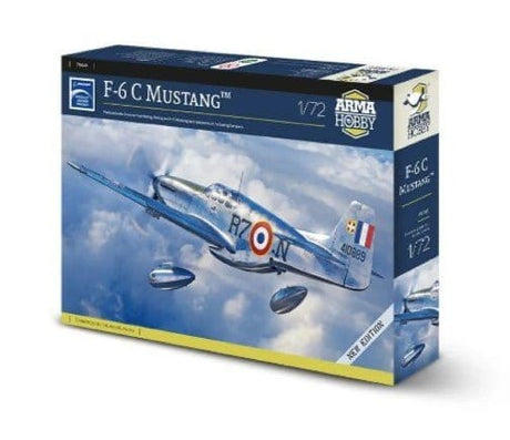 Arma Hobby 1/72 F - 6 C Mustang Plastic Model Kit - Hobbytech Toys