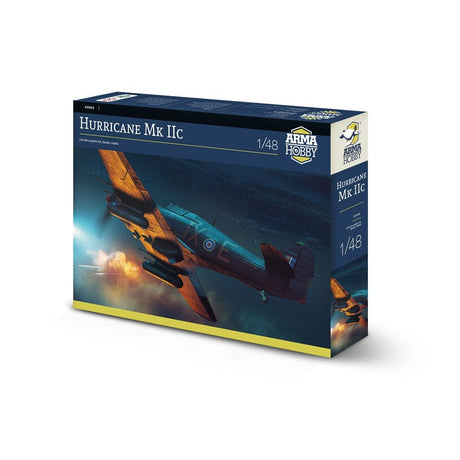 Arma Hobby 40004 1/48 Hawker Hurricane Mk.IIc Plastic Model Kit - Hobbytech Toys