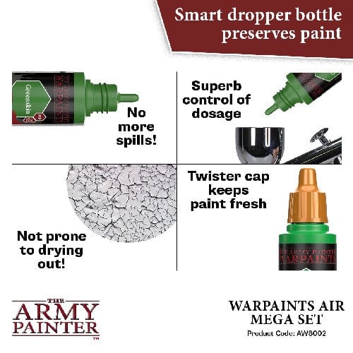 Army Painter Warpaints Air Mega Paint Set [AW8002]