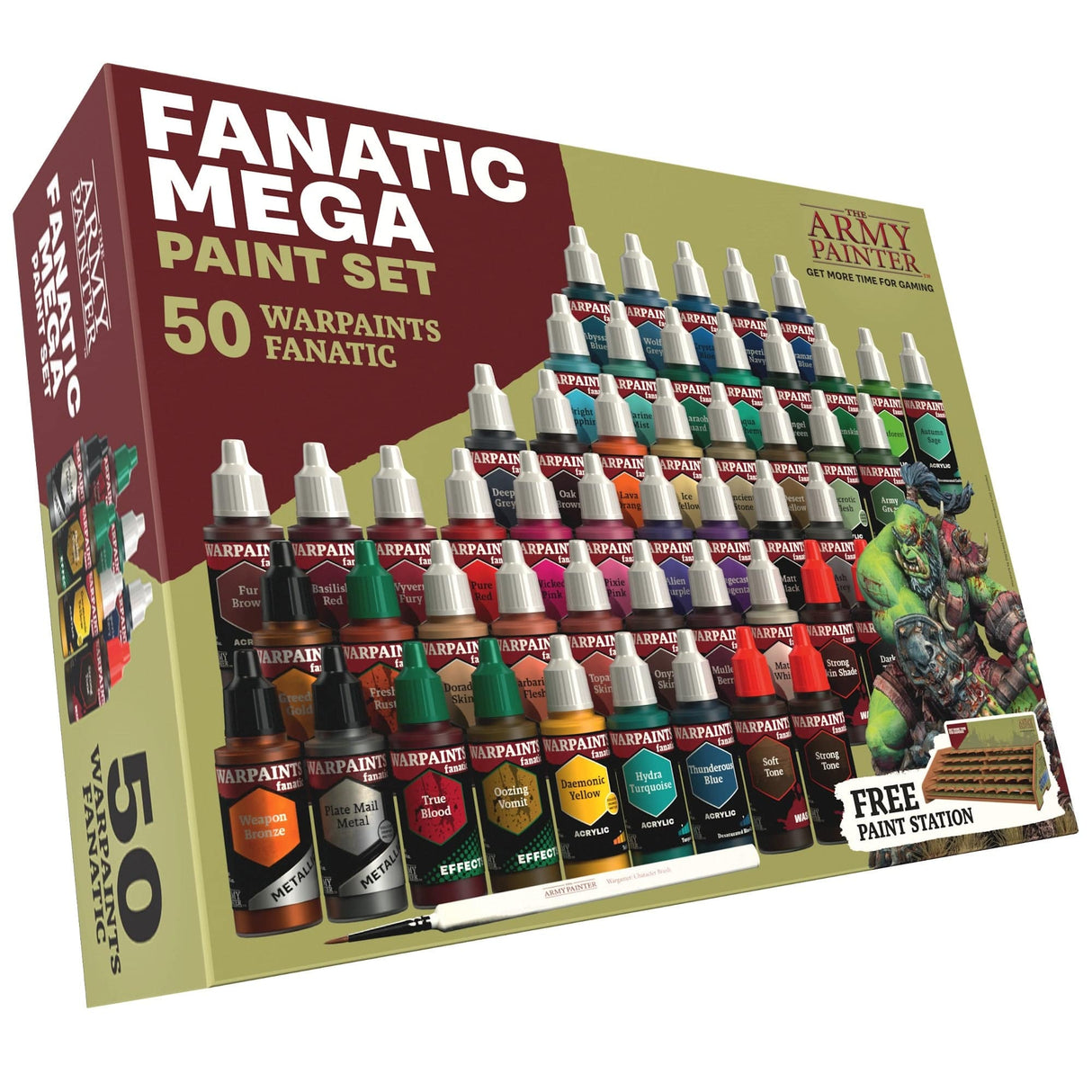 Army Painter Warpaints Fanatic Mega Paint Set [WP8067]