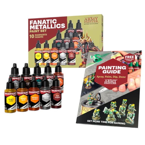 Army Painter Warpaints Fanatic Metallics Paint Set [WP8069]