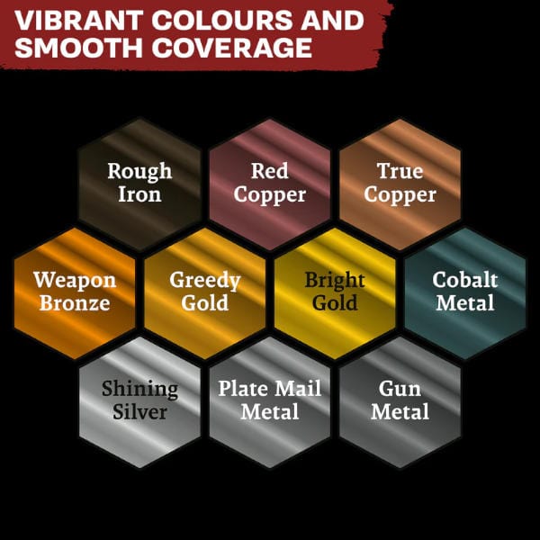 Army Painter Warpaints Fanatic Metallics Paint Set [WP8069]
