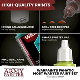 Army Painter Warpaints Fanatic: Most Wanted Paint Set [WP8071]