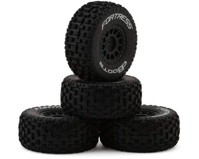 Arrma dBoots Fortness Tire Set Glued Black (4pcs) Grom [ARA550117]