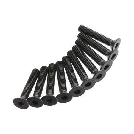 Arrma Flat Head Screw, 3x16mm, 10 Pieces, AR722316 - Hobbytech Toys