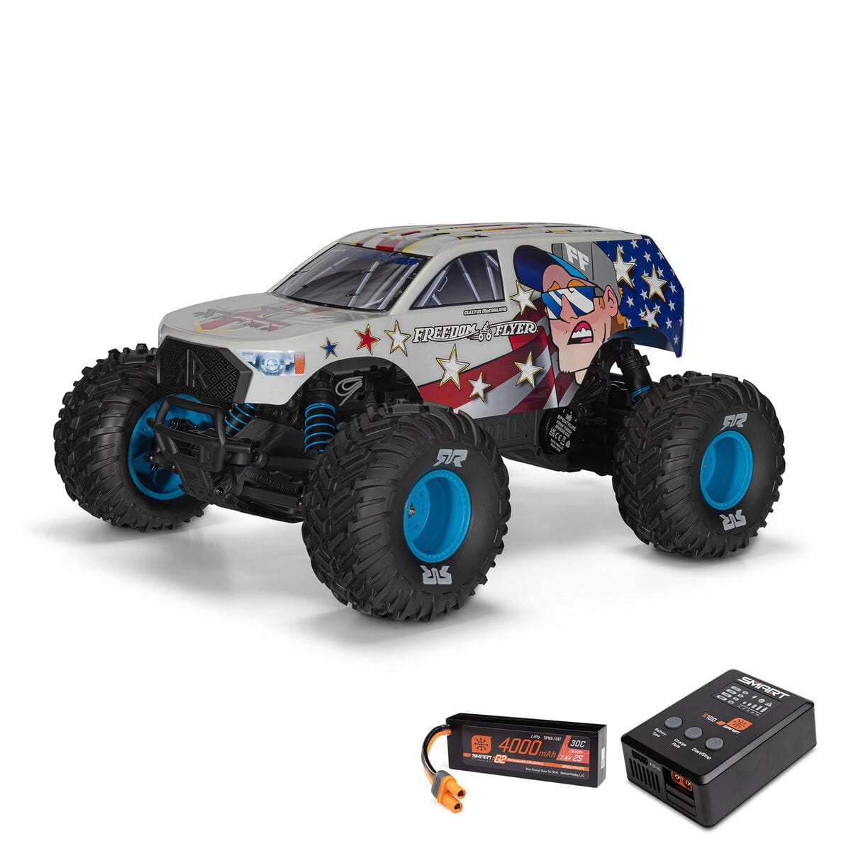Arrma Freedom Flyer 223S BLX 1/10 2WD Monster Truck RTR