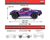 Arrma Fury 1/10 2wd 223S BLX Short Course Truck RTR Blue [ARA3521T1]