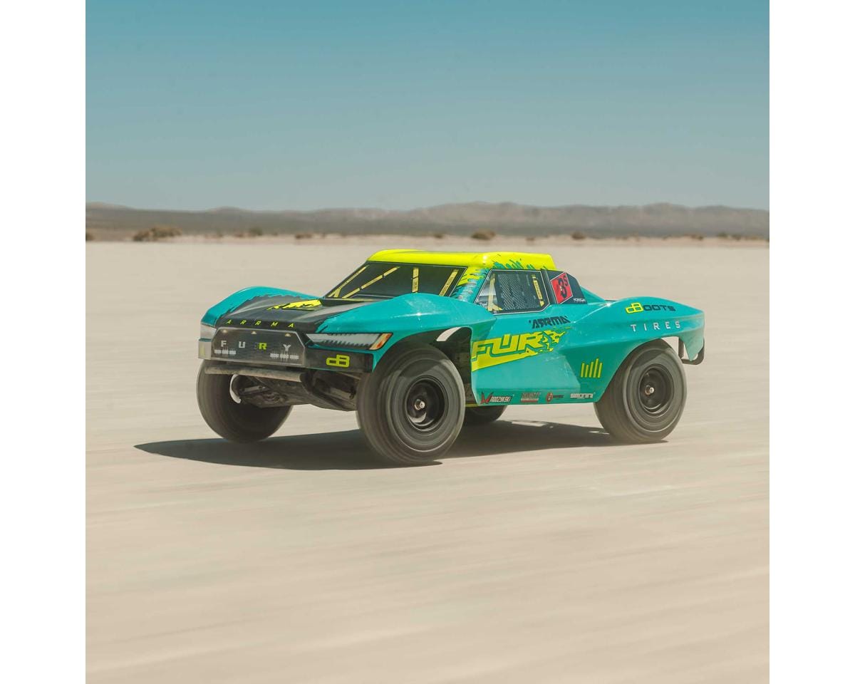 Arrma Fury 1/10 2wd 223S BLX Short Course Truck RTR Green [ARA3521T2]