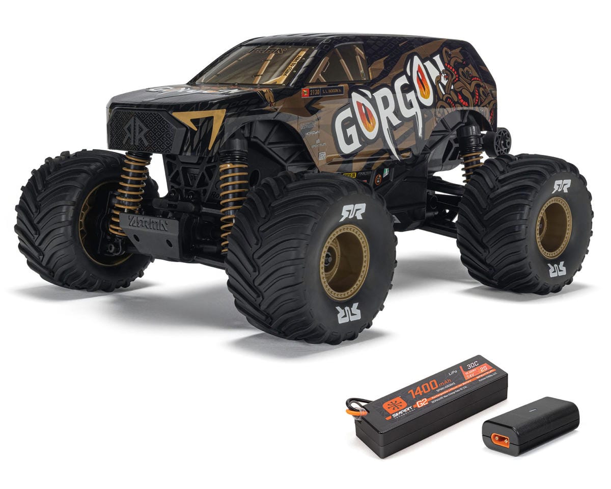 Arrma Gorgon Grom 4X4 1/16 Monster Truck RTR, Bronze [ARA2130T3]