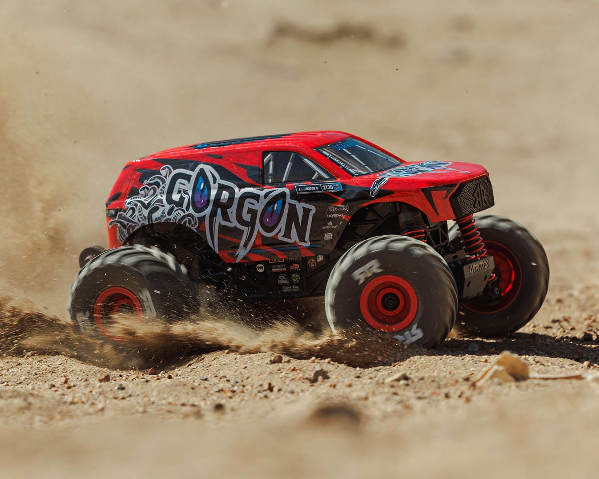 Arrma Gorgon Grom 4X4 1/16 Monster Truck RTR Red [ARA2130T2]