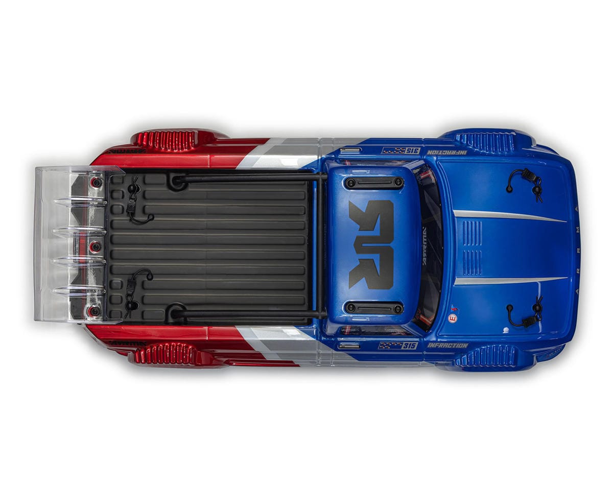 Arrma Infraction 223S DSC 1/8 4X4 RTR Brushless All-Road Car RTR Blue/Red [ARA4315V4T1]