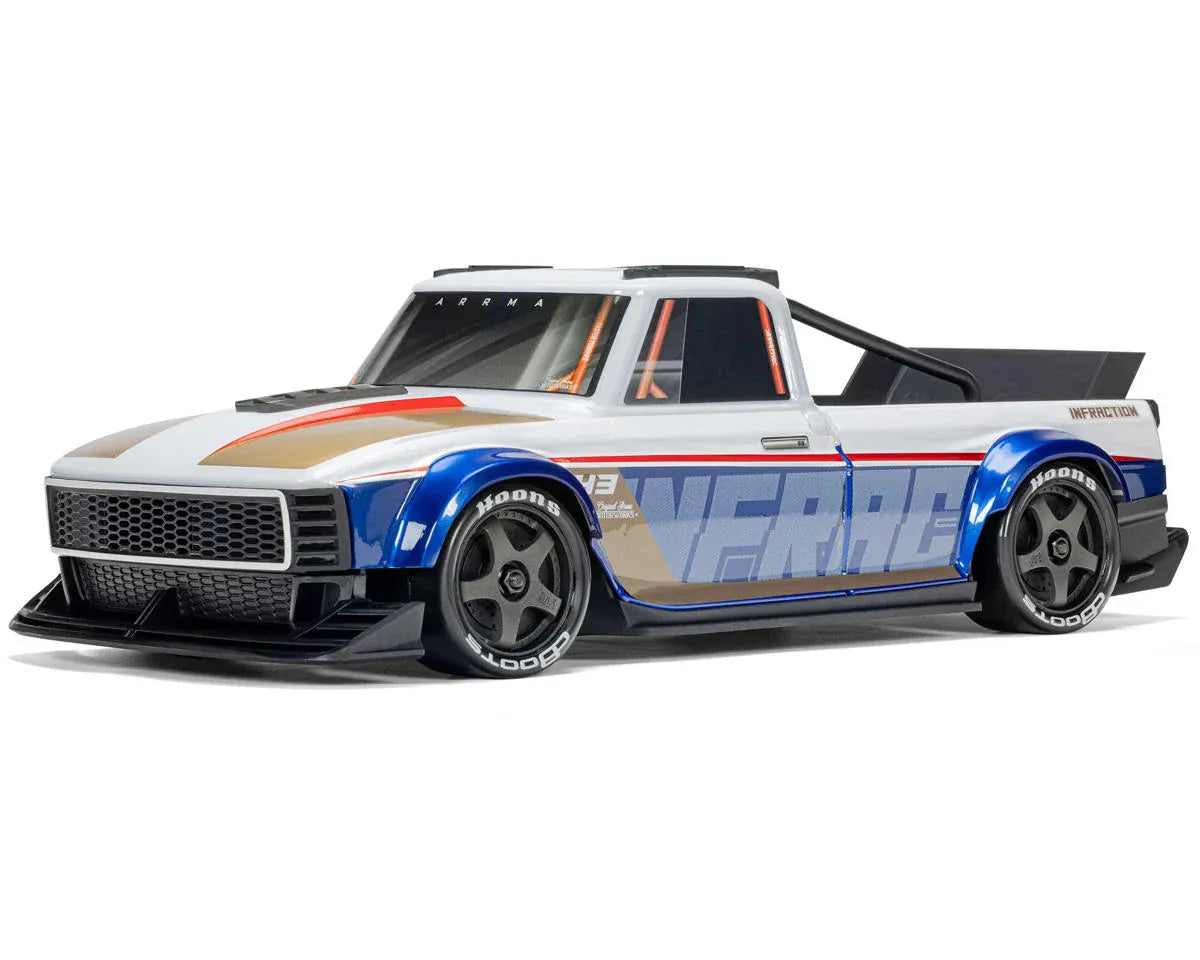 Arrma Infraction Grom 3S BLX 4X4 1/12 All-Road Truck RTR Basic - Blue