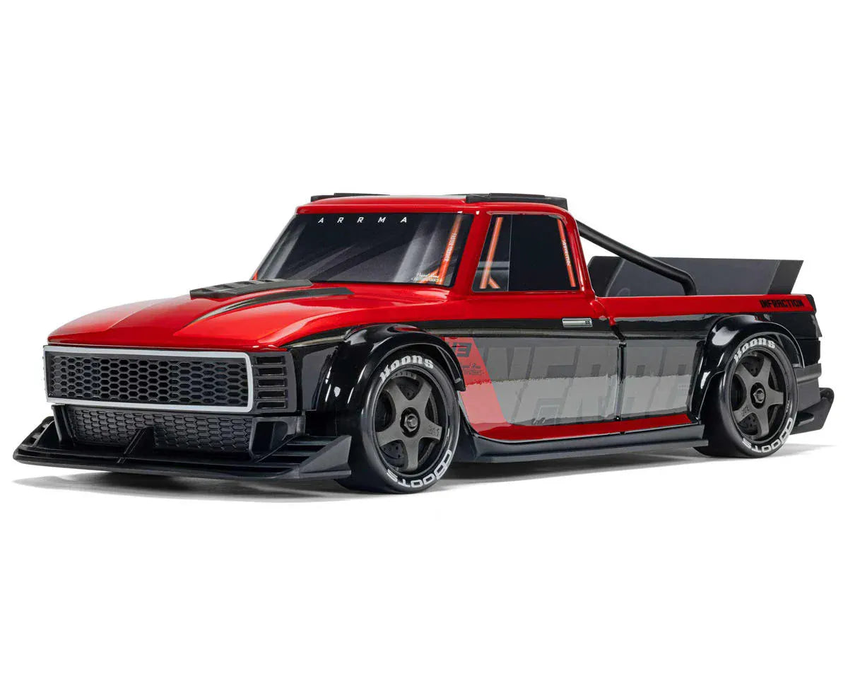 Arrma Infraction Grom 3S BLX 4X4 1/12 All-Road Truck RTR - Red