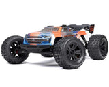 Arrma Kraton 6S BLX 4X4 1/8 Speed Monster Truck, RTR, Orange/Blue [ARA8608V6T1]