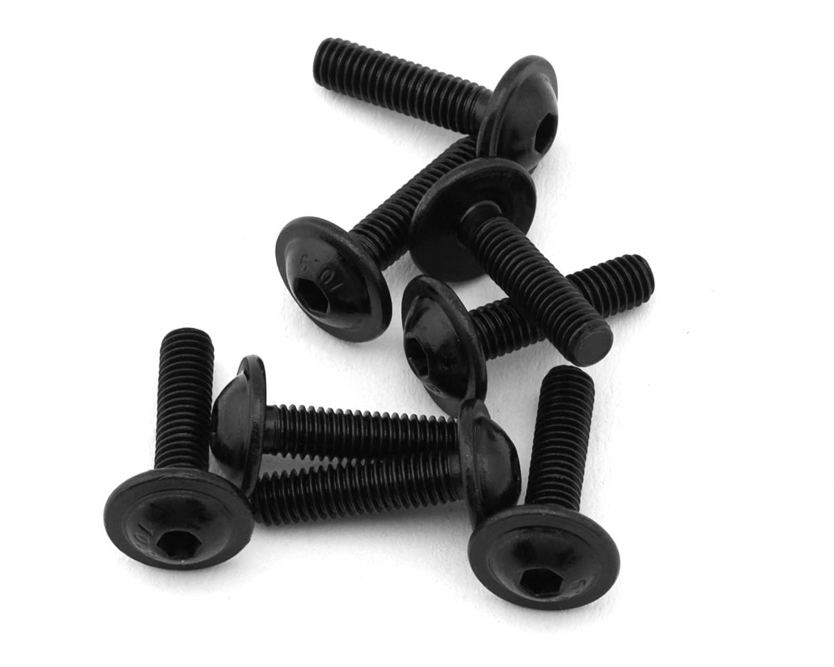 ARRMA Button Head Screw M3x12mm with Washer 8pc ARA-2369