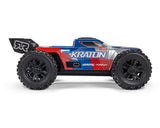 Arrma Mini Kraton 3S BLX 4X4 1/16 Speed Monster Truck, RTR, Red/Blue [ARA2508ST1]
