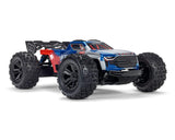 Arrma Mini Kraton 3S BLX 4X4 1/16 Speed Monster Truck, RTR, Red/Blue [ARA2508ST1]