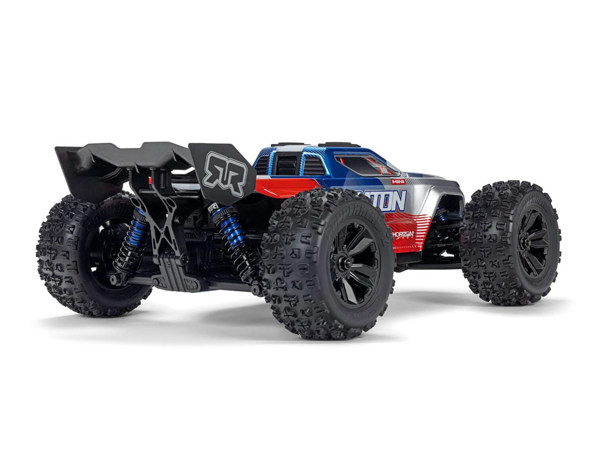 Arrma Mini Kraton 3S BLX 4X4 1/16 Speed Monster Truck, RTR, Red/Blue [ARA2508ST1]