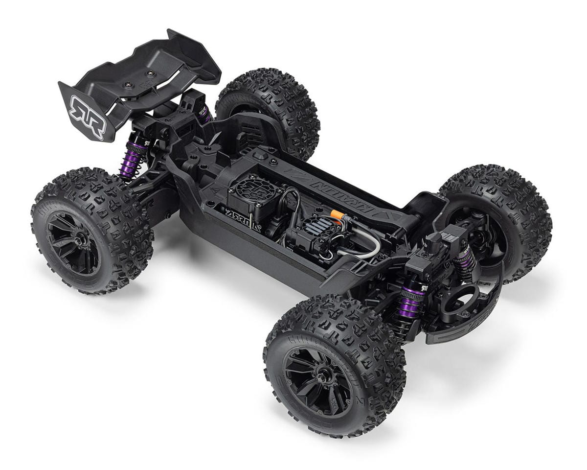 Arrma Mini Kraton 3S BLX 4X4 1/16 Speed Monster Truck, RTR, Teal/Pink [ARA2508ST2]
