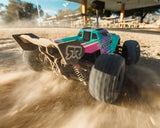 Arrma Mini Kraton 3S BLX 4X4 1/16 Speed Monster Truck, RTR, Teal/Pink [ARA2508ST2]