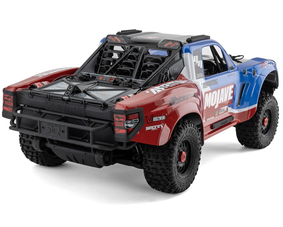 Arrma Mojave 4X4 BLX 4S Desert Truck RTR Blue/Red [ARA4404T2]