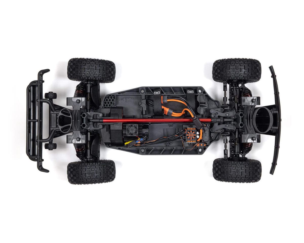 Arrma Mojave 4X4 BLX 4S Desert Truck RTR White/Red [ARA4404T1]