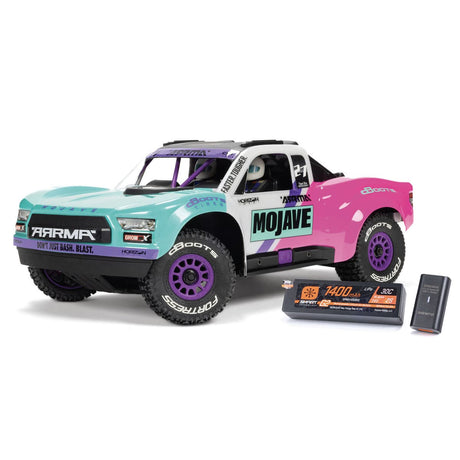 Arrma Mojave Grom 223S DSC Brushless 1/16 4x4 Desert Truck RTR - Teal