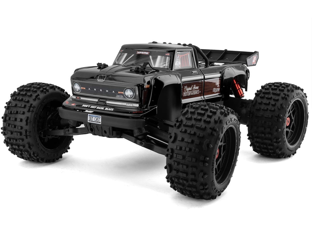 Arrma Outcast 4X4 BLX 4S Stunt Truck RTR Gun Metal [ARA4410V2T3]