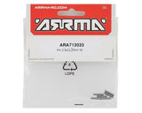 Arrma Pin 2.5x11.5mm, 6pcs, AR713033 - Hobbytech Toys