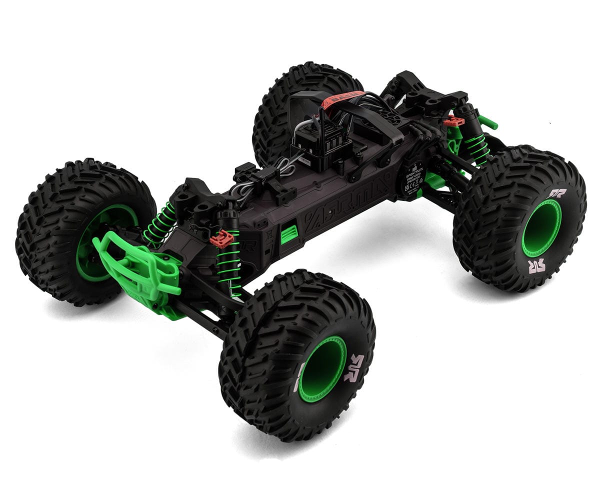 Arrma Quake 223S BLX DSC 1/10 2WD Monster Truck, RTR, Green [ARA3537T2]