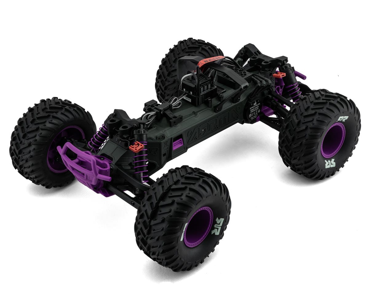 Arrma Quake 223S BLX DSC 1/10 2WD Monster Truck RTR Purple [ARA3537T3]